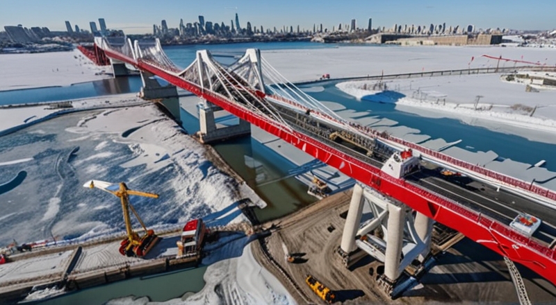 перевозки грузов по мосту через Амур